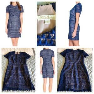 Shoshanna Beaux lace mini dress